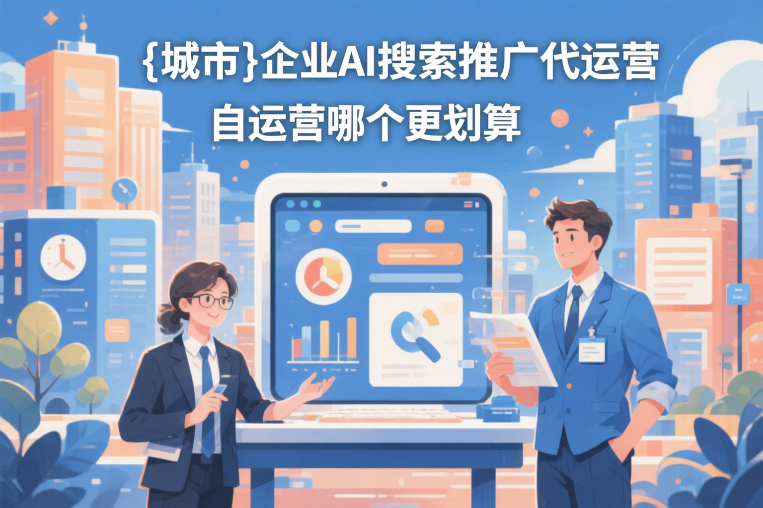 新余企业AI搜索推广代运营和自运营哪个更划算