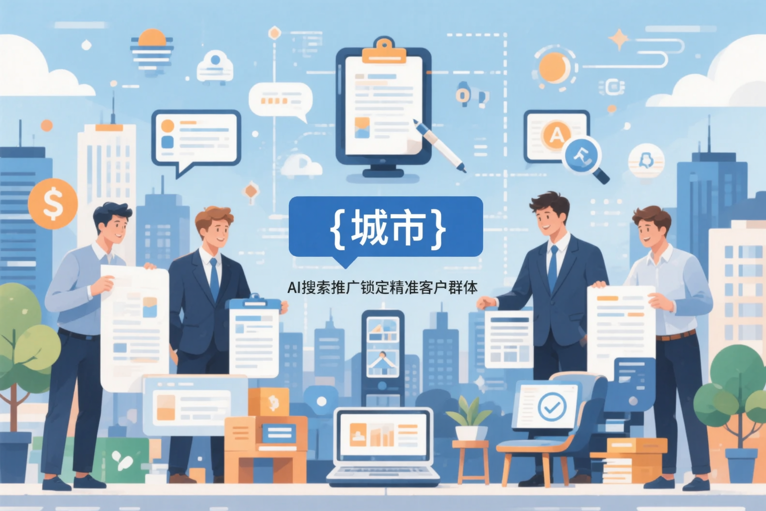 新余公司如何用AI搜索推广锁定精准客户群体