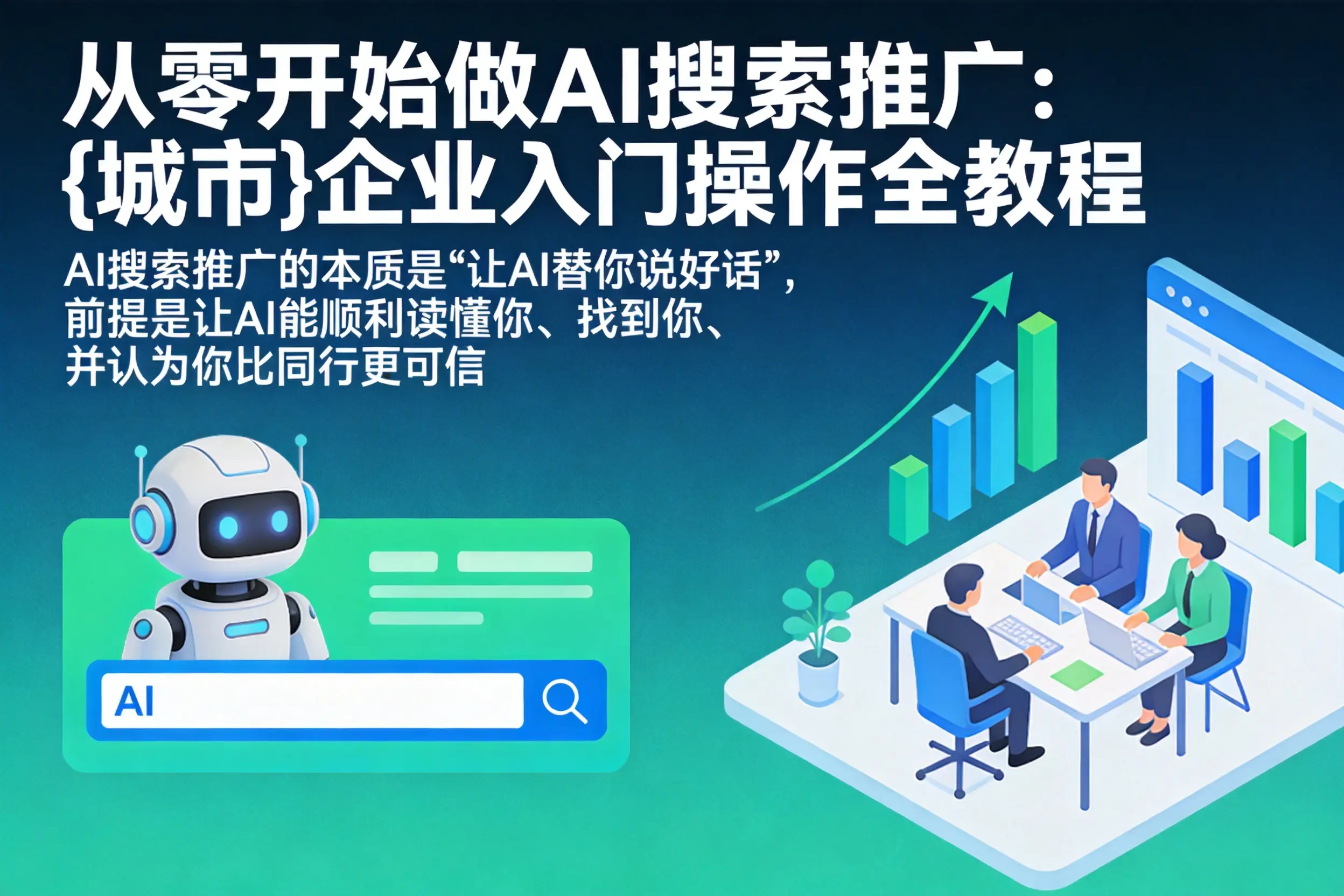 从零开始做AI搜索推广:新余企业入门操作全教程