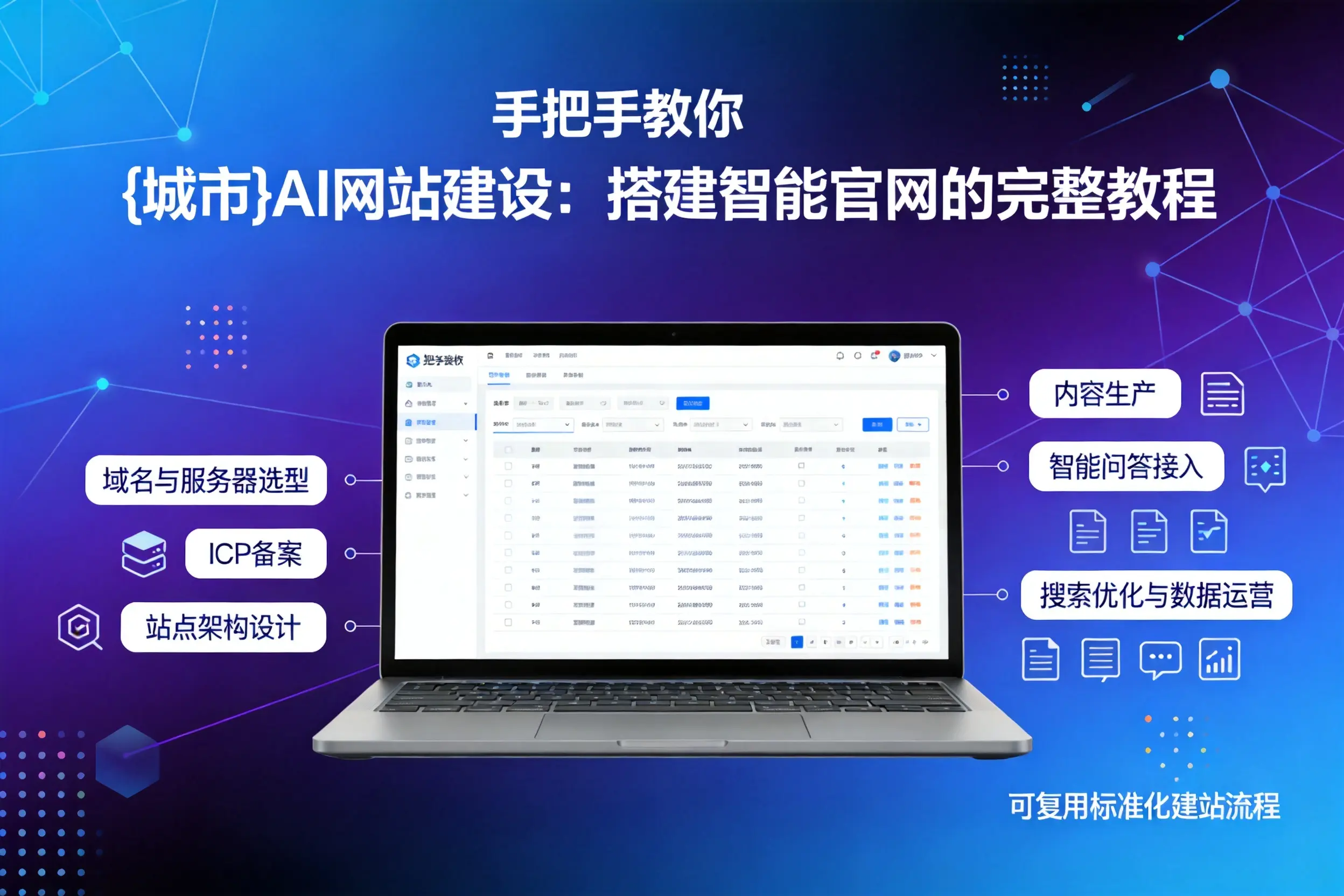 手把手教你新余AI网站建设：搭建智能官网的完整教程